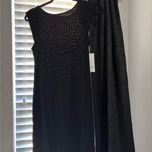 Kohl's Black Dress with Studded Accents
